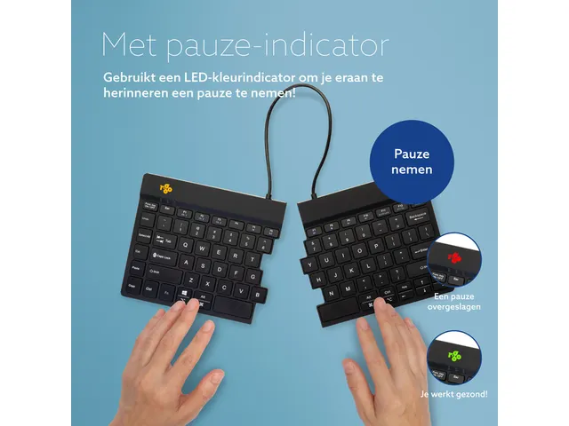 Clavier R-Go Split Break QWERTY WL noir