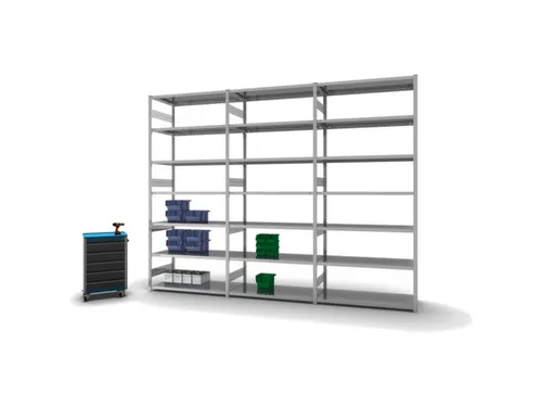 systeemstelling,grondveld,HxBxD 3000x1360x635mm,vakl. 330kg