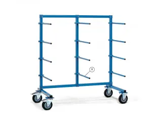 Draagarm 600 mm lang met PVC slang - toebehoren - E4614-1TA - 1