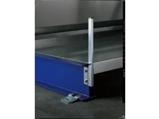 Voetverankering Voor Draagarmstelling Voetklem/schroefanker Verzinkt - 2
