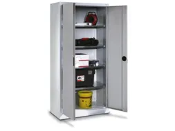 Draaideurkast HxBxD 1950x700x400mm 4 Legborden 110 kg per Legbord