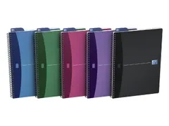 Spiraalblok Oxford Urban Mix A4 90vel Gelinieerd Assorti