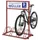 fietsstandaard,m. reclamevlak,L 1000mm,4instelplaatsen
