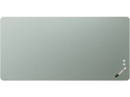 Mat Glasbord 100x200cm Sage Green Ronde Hoeken