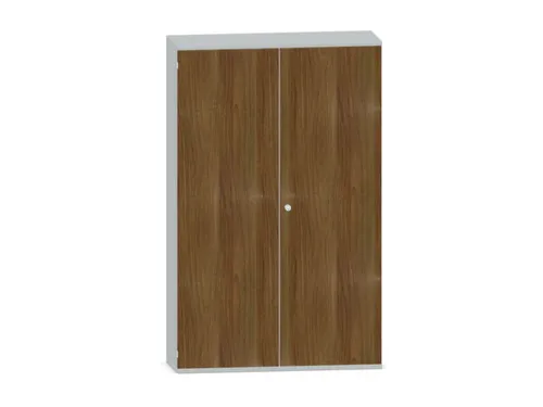 Kantoorkast 1920x1200x430mm Decor Romp Lichtgrijs Decor Front Noten