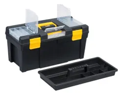 gereedschapskist,HxBxD 280x580x280mm,assortimentsvakken,bitbox,vakken