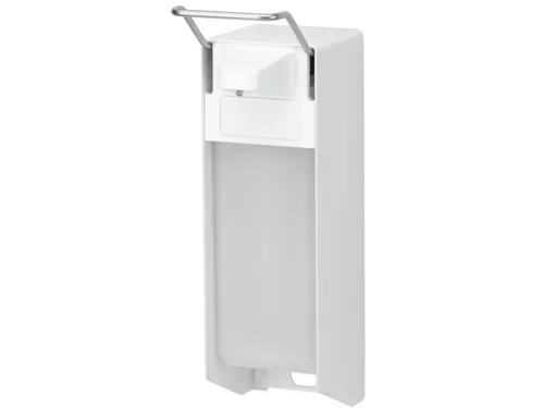 Zeepdispenser Desinfectiedispenser wit 1000ml korte beugel ingo-man v