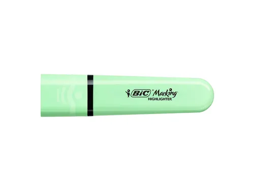 Markeerstift Bic blister à 4 pastelkleuren