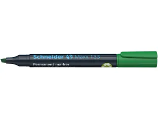 Marker Schneider Maxx 133 permanent beitelpunt groen - 4