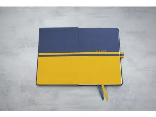 Weekagenda Linescape A5 2026 (EN) blauw Hardcover verticale indeling - 5