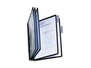Wandstandaard Durable Sherpa met 5-tassen A4 zwart - 1
