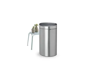 Touch Bin New Recycle Afvalbak 23+10 Liter Mat Staal - 5