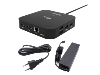 i-tec USB-C Dual HDMI Docking Station with Power Delivery 100 W - 1