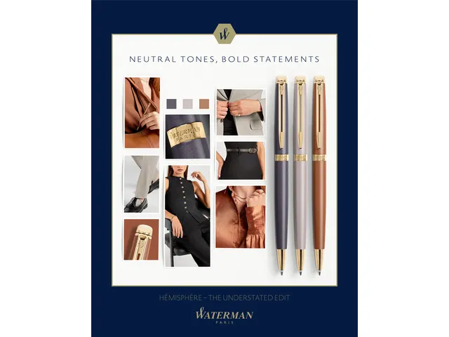 Stylo bille Waterman Hémisphère Fashion Colors Metallic Copper GT Me