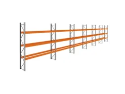 palletstelling,basis+5xaanbouw,HxBxD 3990x22300x750mm,vakl. 3400kg