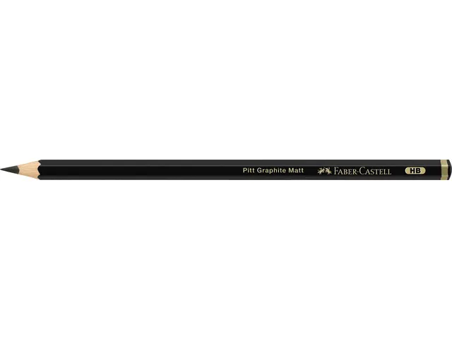 Crayon graphite Faber-Castell Pitt Mat HB