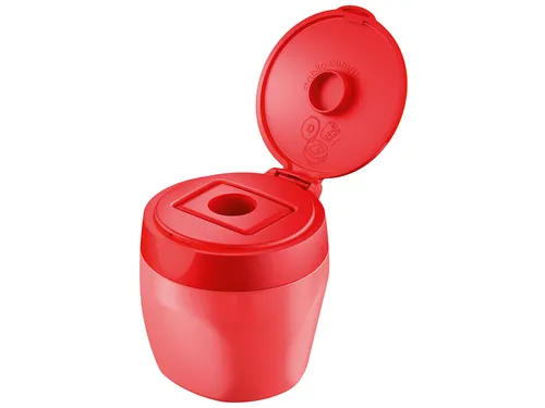 Puntenslijper STABILO 4849 woody 3 in 1 rood