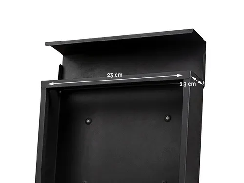 Brievenbus BRASQ PB300 Premium zwart