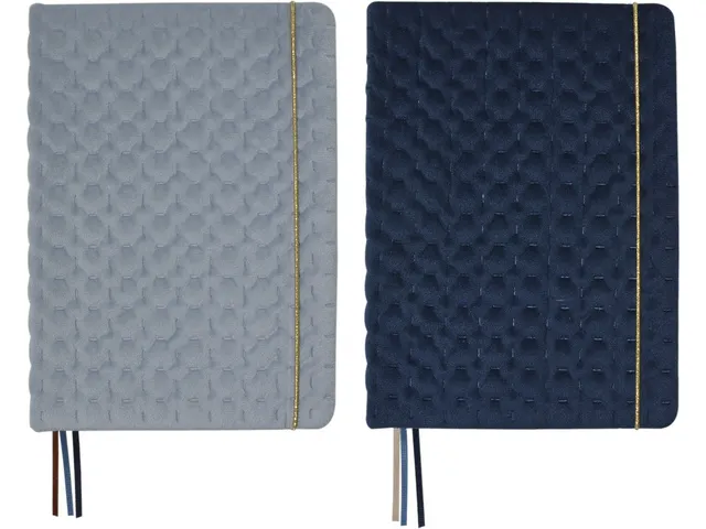 Notitieboek A5 Natural Beauty krimp van 2 stuks. Gelinieerd, 96 pagina