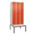 Z-garderobekast,HxBxD 2120x900x815mm,6vak,vak B 300mm,cil.-slot