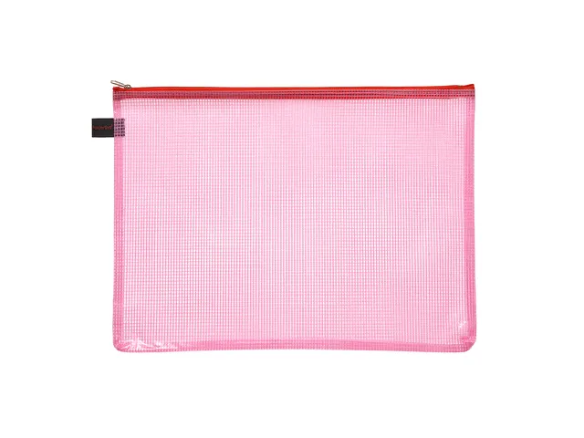 Ritszak Foldersys A4 PVC transp rood