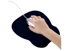 Muismat Quantore met gel polssteun zwart