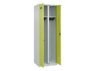 locker voor scheiding van kleding,HxBxD 1850x600x500mm,2vak - 1