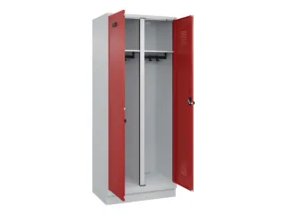 locker voor scheiding van kleding,HxBxD 1950x800x500mm,2vak - 1
