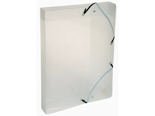 Boîte de classement Exabox dos 40mm PP Crystal A4 transparent