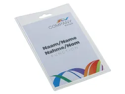 Badge - pashouder Europel gesloten 60x90mm