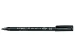 Viltstift Staedtler OHP Lumocolor 317 Medium 1.0mm Zwart