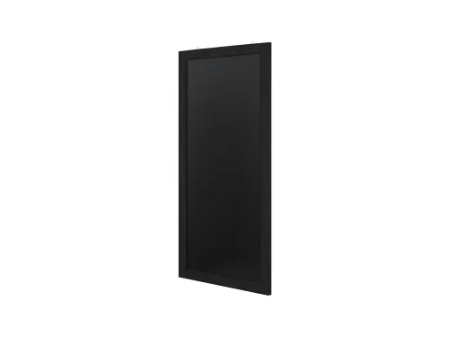 Europel Wandkrijtbord met Lijst 50 x 100 cm Zwart