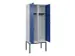 locker voor scheiding van kleding,HxBxD 2120x800x500mm,2vak