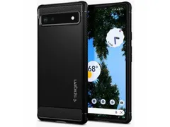Spigen Case ACS04476 Pixel 6A Rugged Armor Mat zwart