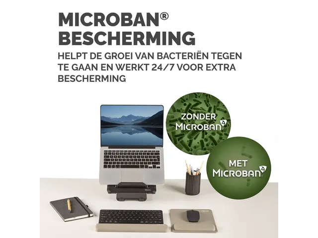 Polssteun Fellowes Breyta compact zand 6x32cm