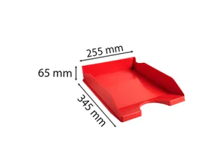 ECOTRAY Brievenbak Office rood - 2