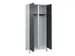 locker voor scheiding van kleding,HxBxD 1950x800x500mm,2vak