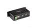 7-Port industriële USB 2.0 hub metalen USB-A hub met DIN-rail montage
