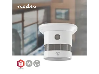 Rookmelder Nedis Zigbee 3.0 Wifi 10 jaar wit - 19