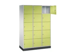 grootvolume-lockersysteem,RAL 7035/RDS1108060,HxBxD 1950x1220x500mm