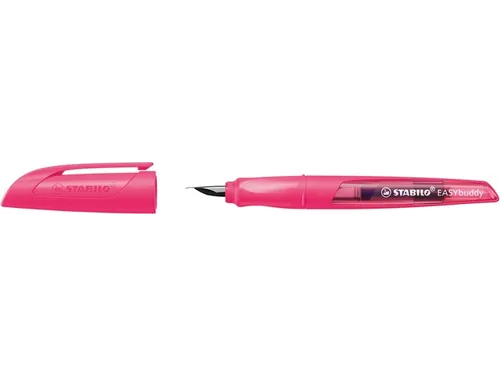Vulpen STABILO Easybuddy M neon roze blister à 1 stuk