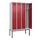 locker voor scheiding van kleding,HxBxD 2120x1200x500mm,4vak