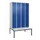 locker voor scheiding van kleding,HxBxD 2120x1200x815mm,4vak