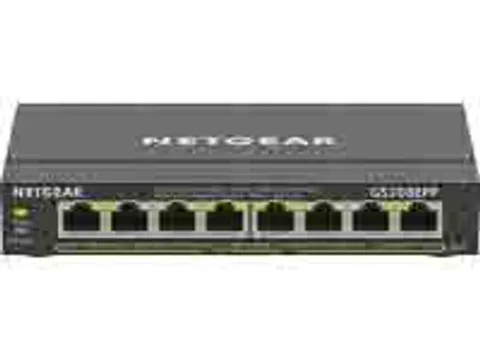 Gs308Epp-100Pes Smart Switch Standalone 8xRJ45 120W POE+ zwart managed