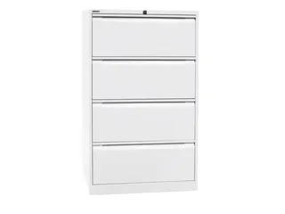 hangmappenkast,HxBxD 1321x800x622mm,4hangmappenframes,twee banen - 2