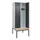 locker met bank,HxBxD 2120x800x815mm,2vak,vak B 400mm,cilinderslot