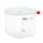Voedseldoos Araven GN 1/6 met deksel 2600 ml 4 stuks