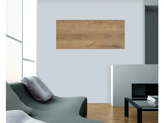 Glasmagneetbord Sigel Artverum 130x55cm Natural Wood