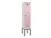 locker voor scheiding van kleding,HxBxD 2120x400x500mm,1vak