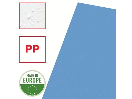 L-map Esselte Standaard A4 Pp Blauw 0.11mm